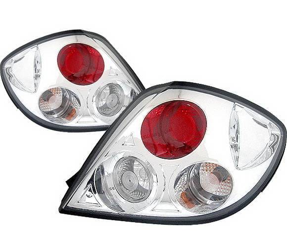 Hyundai Tiburon 4 Car Option Taillights - Chrome - LT-HYT03A