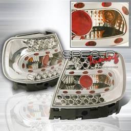 Audi A4 Custom Disco Chrome Euro LED Taillights - LT-A496LED