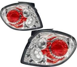 Hyundai Tiburon 4 Car Option Altezza Taillights - Chrome - LT-HYTI00A-YD