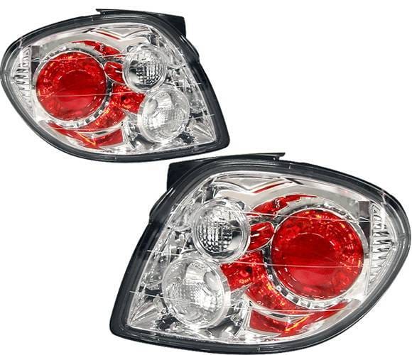 Hyundai Tiburon 4 Car Option Altezza Taillights - Chrome - LT-HYTI00A-YD