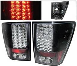 Jeep Grand Cherokee 4 Car Option LED Taillights - Black - LT-JGC05LEDJB-YD