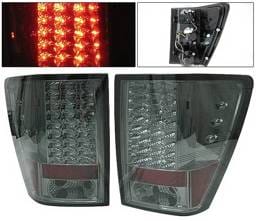 Jeep Grand Cherokee 4 Car Option LED Taillights - Smoke - LT-JGC05LEDSM-YD