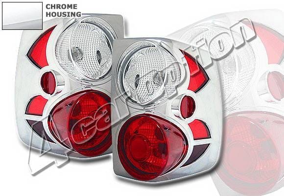 Jeep Grand Cherokee 4 Car Option Altezza Taillights - Chrome - LT-JGC99A-KS