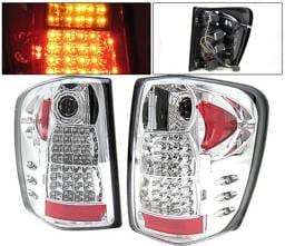 Jeep Grand Cherokee 4 Car Option LED Taillights - Chrome - LT-JGC99LEDC-YD