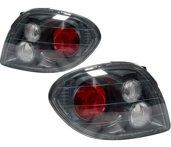 Hyundai Tiburon 4 Car Option Altezza Taillights - Carbon Fiber Style - LT-HYTI00F-YD