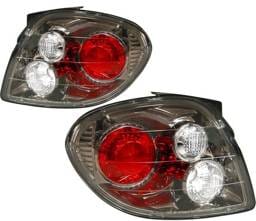 Hyundai Tiburon 4 Car Option Altezza Taillights - Gunmetal - LT-HYTI00G-YD