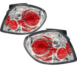 Hyundai Tiburon 4 Car Option Altezza Taillights - Chrome - LT-HYTI00R-YD