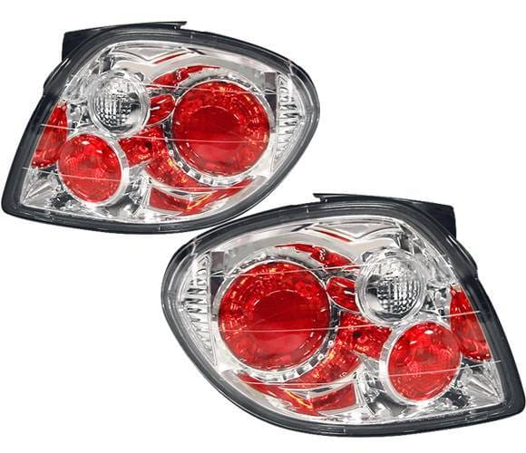 Hyundai Tiburon 4 Car Option Altezza Taillights - Chrome - LT-HYTI00R-YD