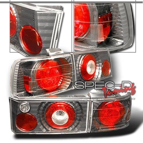 Honda Accord Custom Disco Carbon Fiber Taillights - LT-ACD90CF-YD