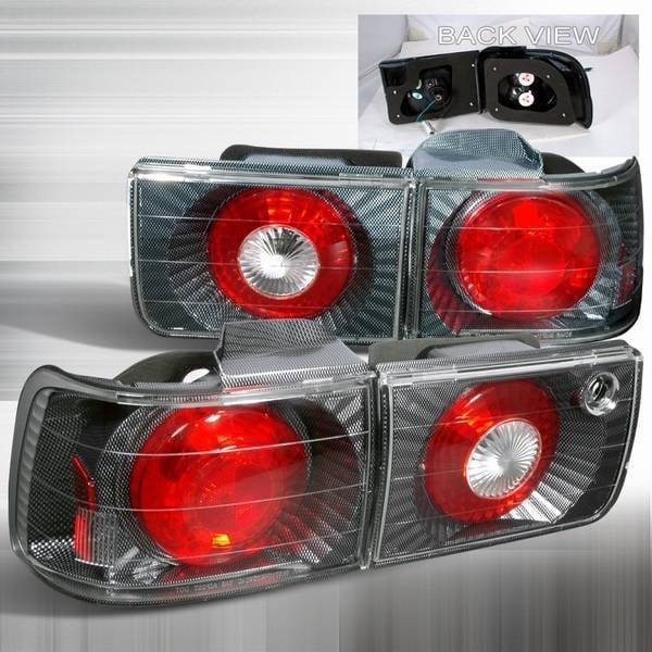 Honda Accord Custom Disco Carbon Taillights - LT-ACD92CF-YD