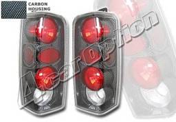 Jeep Cherokee 4 Car Option Altezza Taillights - Carbon Fiber Style - LT-JCK97F-KS
