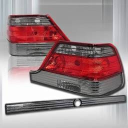 Mercedes-Benz S Class Custom Disco Smoke Euro Taillights - LT-BW14094G