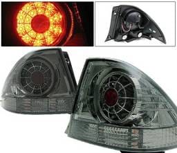 Lexus IS 4 Car Option LED Taillights - Smoke - LT-LIS300LEDSM-YD