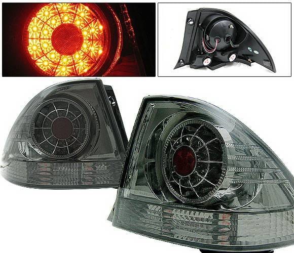 Lexus IS 4 Car Option LED Taillights - Smoke - LT-LIS300LEDSM-YD
