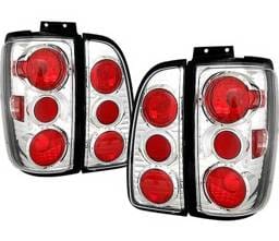 Lincoln Navigator 4 Car Option Altezza Taillights - Chrome - LT-LN01A-KS
