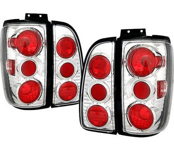 Lincoln Navigator 4 Car Option Altezza Taillights - Chrome - LT-LN01A-KS