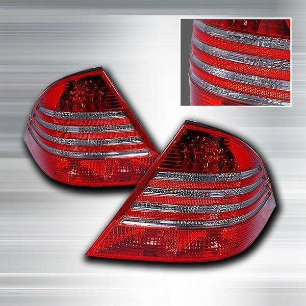 Mercedes-Benz S Class Custom Disco Smoke Lens JDM Taillights - LT-BW22099G