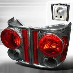 Chevrolet C10 Custom Disco Carbon Fiber Taillights - LT-C1073CF-TM