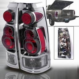 Chevrolet C10 Custom Disco Clear Taillights - LT-C10883D-APC