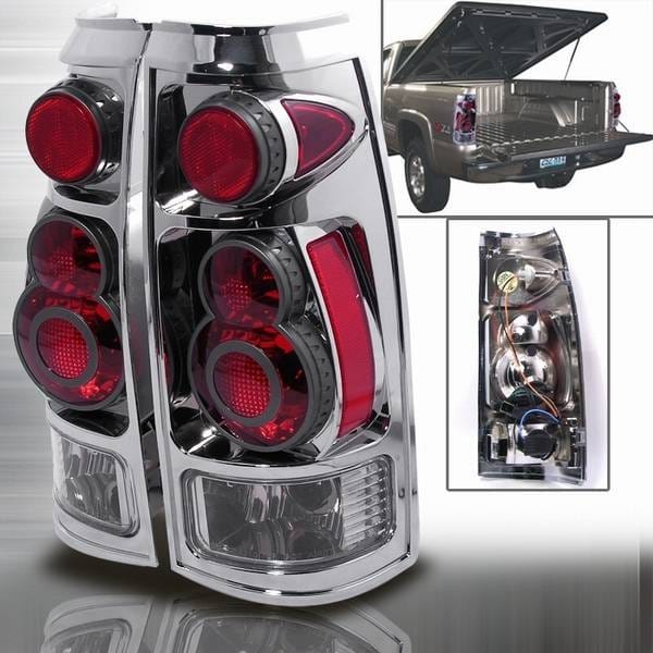 Chevrolet C10 Custom Disco Clear Taillights - LT-C10883D-APC