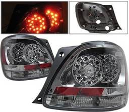 Lexus GS 4 Car Option LED Taillights - Smoke - LT-LGS98LEDSM-KS