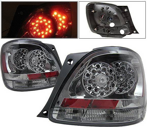 Lexus GS 4 Car Option LED Taillights - Smoke - LT-LGS98LEDSM-KS