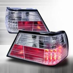 Mercedes-Benz E Class Custom Disco Chrome LED Taillights - LT-BW12486CLED
