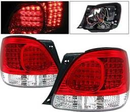 Lexus GS 4 Car Option LED Taillights - Red - LT-LGS98R-LED