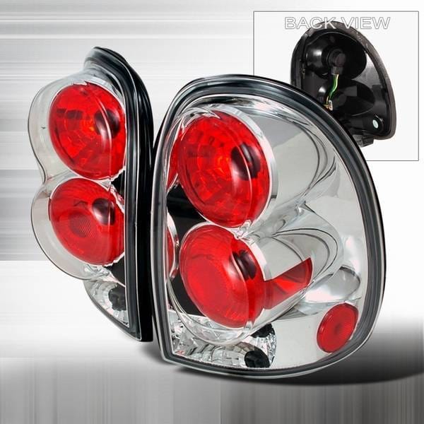 Dodge Durango Custom Disco Chrome Taillights - LT-CAR96-YD