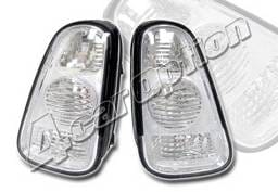 Mini Cooper 4 Car Option Altezza Taillights - Silver Chrome - LT-MCOP01S-KS