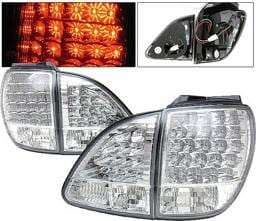 Lexus RX 4 Car Option LED Taillights - Clear - LT-LRX98LEDC-YD