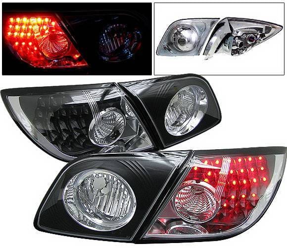 Mazda 3 4 Car Option LED Taillights - JDM Black - LT-MAZ35JB-6