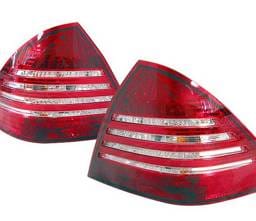 Mercedes-Benz C Class 4 Car Option LED Taillights - LT-MBZC01LED-KS