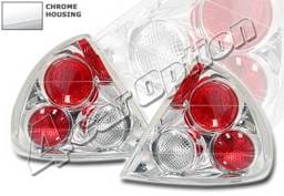 Mitsubishi Mirage 4 Car Option Altezza Taillights - Chrome - LT-MM97A-YD
