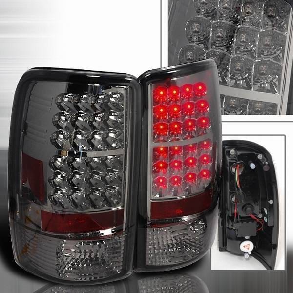 Chevrolet Tahoe Custom Disco Smoke LED Taillights - LT-DEN00GLED-YD