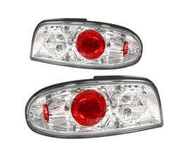 Nissan Altima 4 Car Option Altezza Taillights - Chrome - LT-NA93A-YD