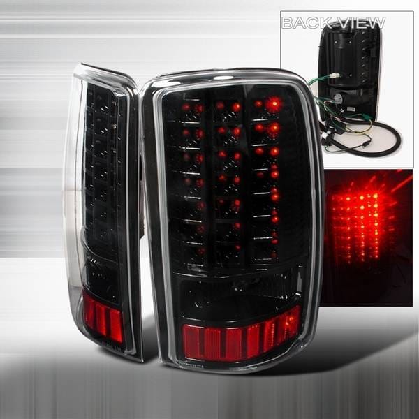 GMC Denali Custom Disco Black LED Taillights - LT-DEN00JMLED