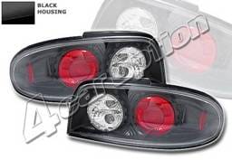 Nissan Altima 4 Car Option Altezza Taillights - Black - LT-NA93JB-YD