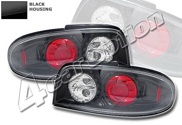 Nissan Altima 4 Car Option Altezza Taillights - Black - LT-NA93JB-YD