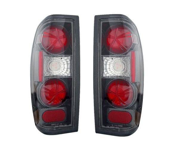 Nissan Frontier 4 Car Option Altezza Taillights - Carbon Fiber Style - LT-NF98F-YD