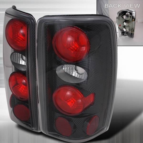 GMC Denali Custom Disco Carbon Altezza Taillights - LT-DEN00CF-KS