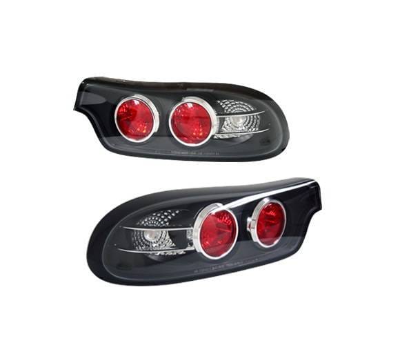 Mazda RX-7 4 Car Option Altezza Taillights - Black - 3PC - LT-MRX7JB-YD