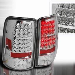 GMC Denali Custom Disco Chrome LED Taillights - LT-DEN00CLED-YD