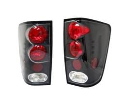 Nissan Titan 4 Car Option Altezza Taillights - Black - LT-NTIT04JB-YD
