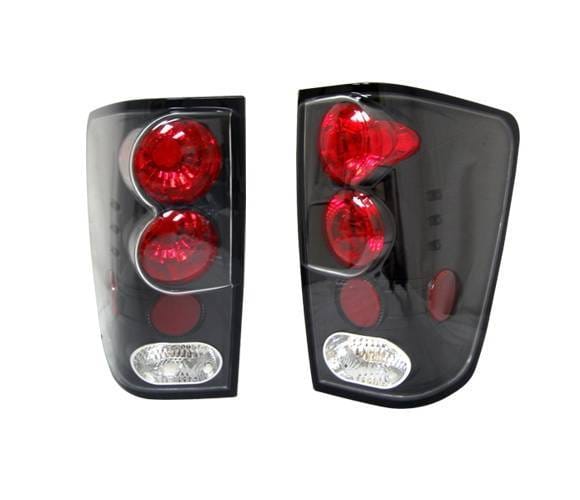 Nissan Titan 4 Car Option Altezza Taillights - Black - LT-NTIT04JB-YD