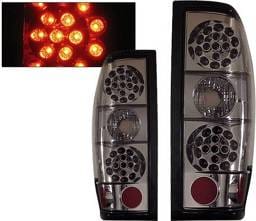 Nissan Frontier 4 Car Option LED Taillights - Smoke - LT-NF98LEDSM-KS