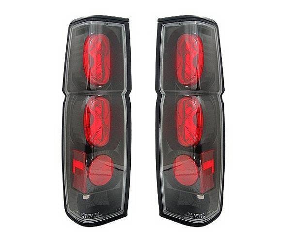 Nissan Pickup 4 Car Option Altezza Taillights - Black - LT-NH86JB-YD