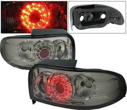 Subaru Impreza 4 Car Option LED Taillights - Smoke - LT-SI93LEDSM-1