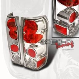Ford F150 Custom Disco Chrome Taillights - LT-F15089-YD