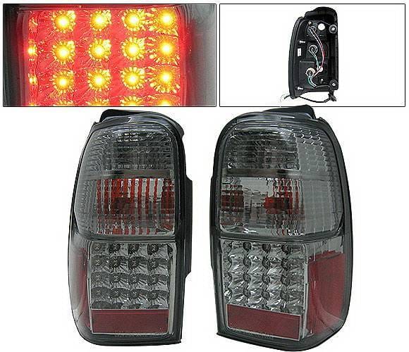 Toyota 4Runner 4 Car Option LED Taillights - Smoke - LT-T4R01LEDSM-KS